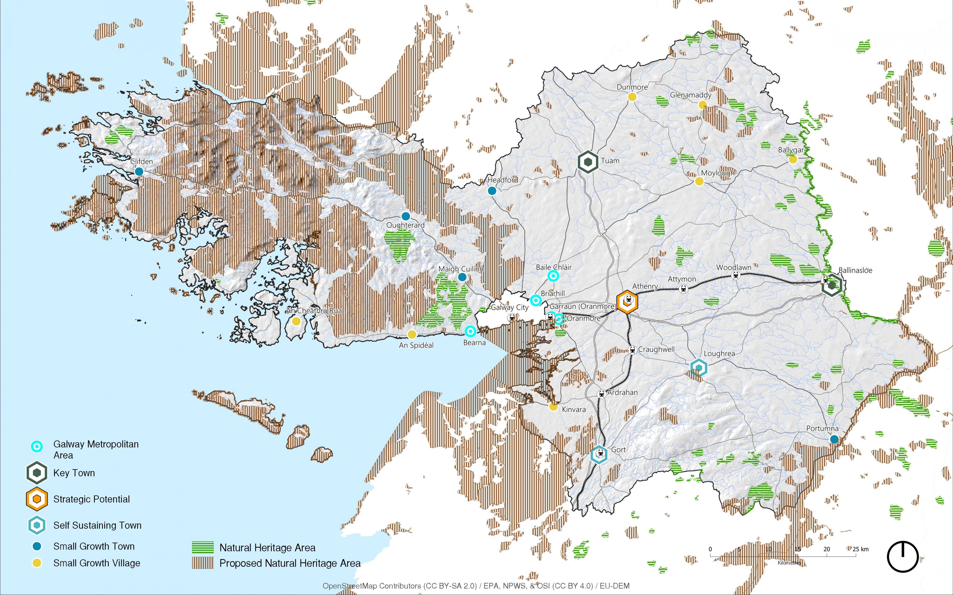 Natural Heritage Areas map