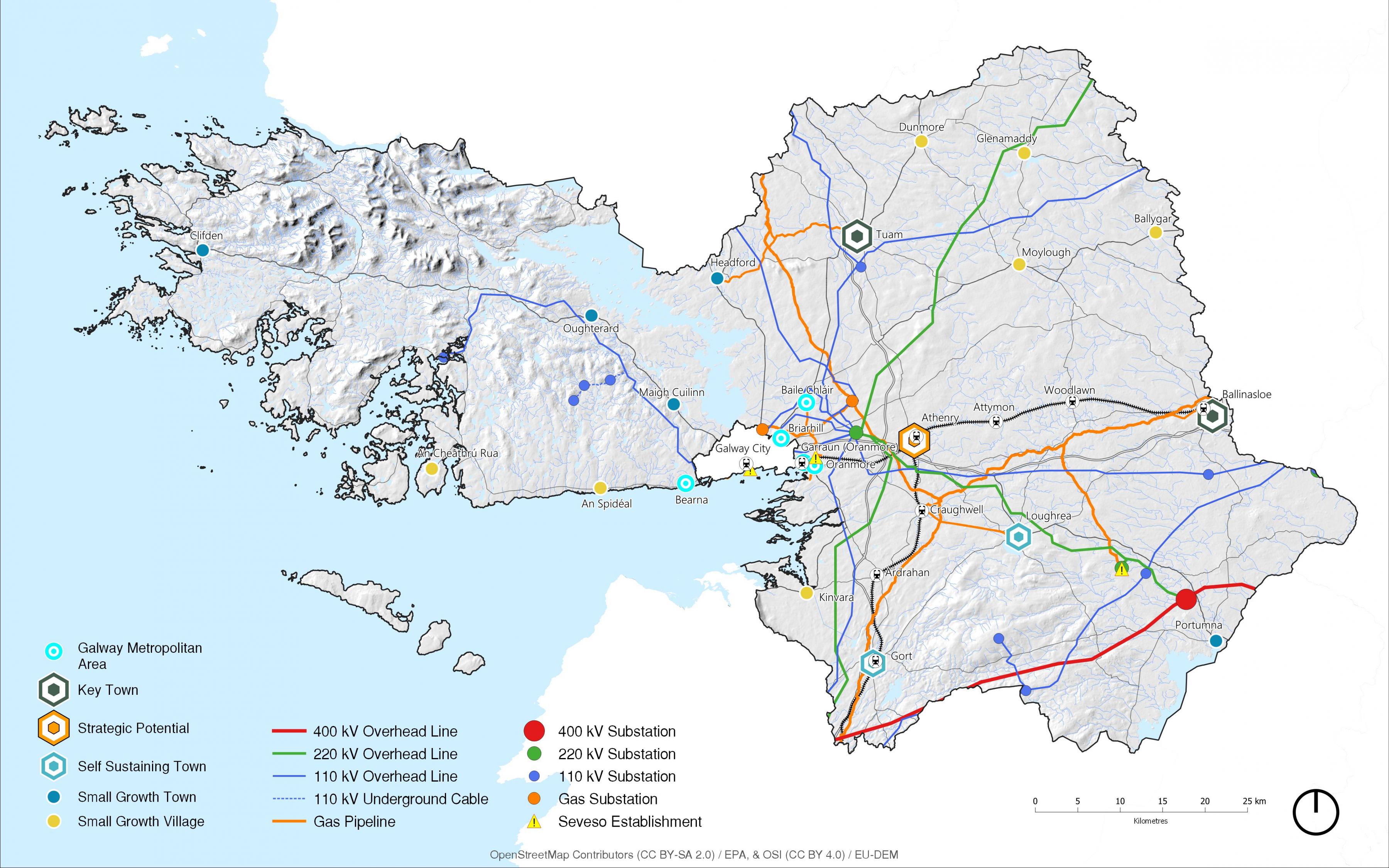 Map of Energy Infrastructure
