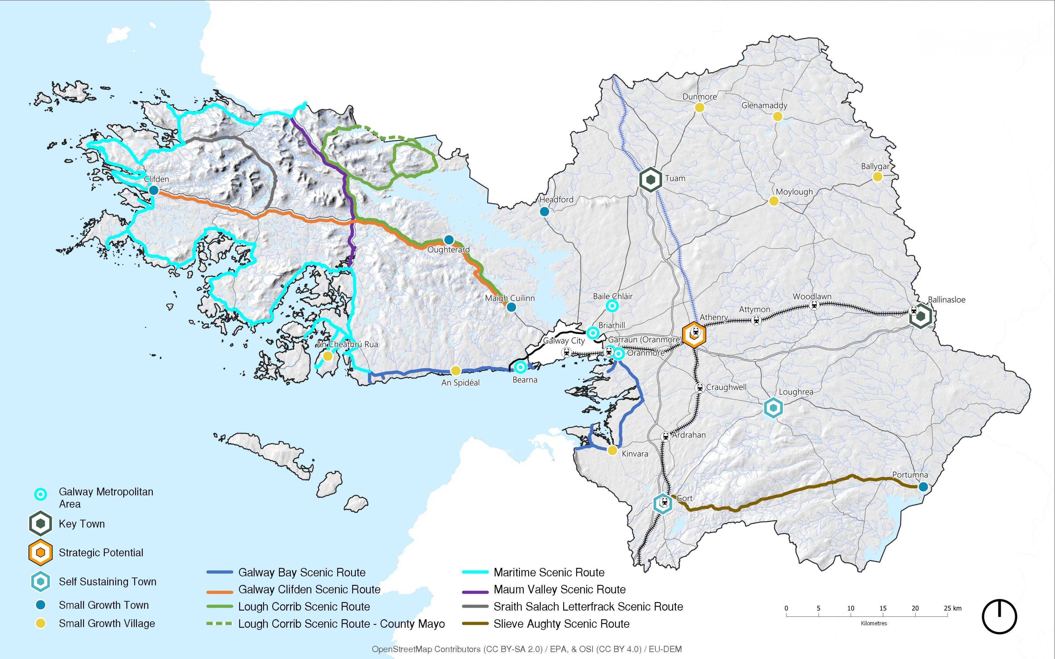 Scenic Routes Map