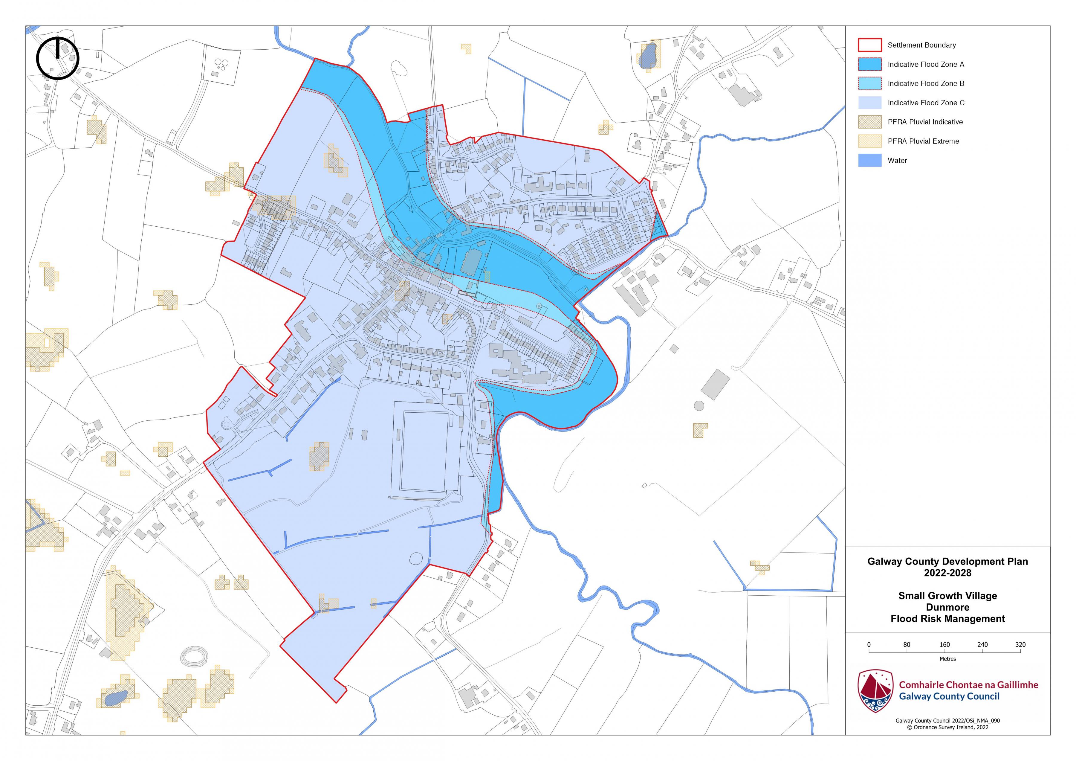 Dunmore Flood Risk Management Map